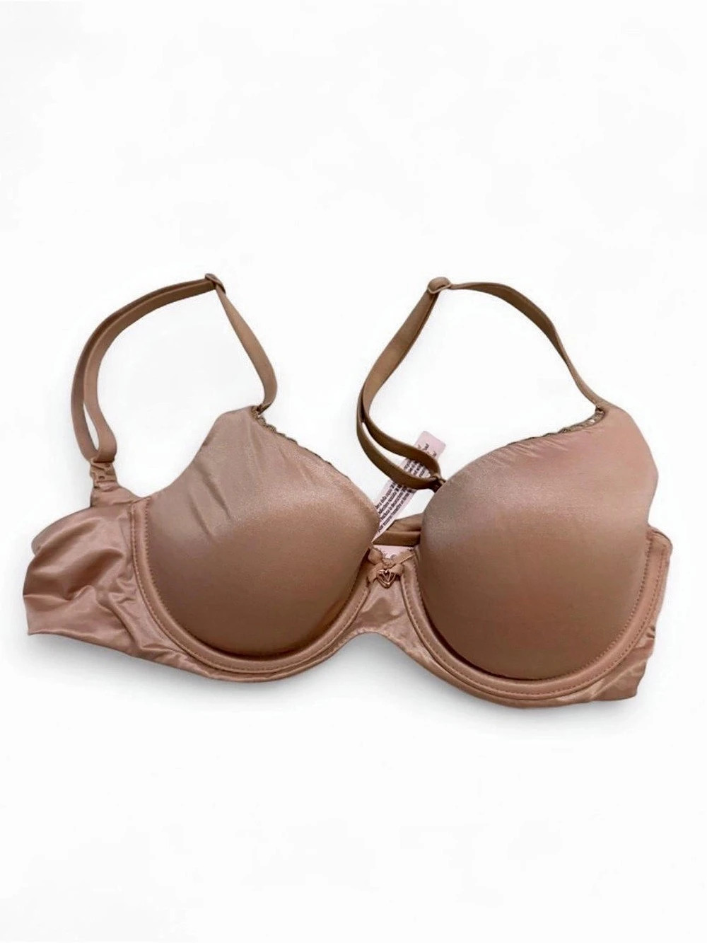 Victoria's Secret Body by Victoria Lightly Lined Smooth Demi Bra tan 32c